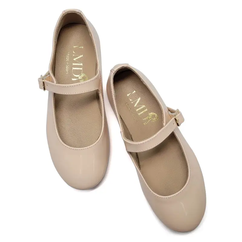 LMDI Iria Pale Pink Patent Mary Jane - Image 3