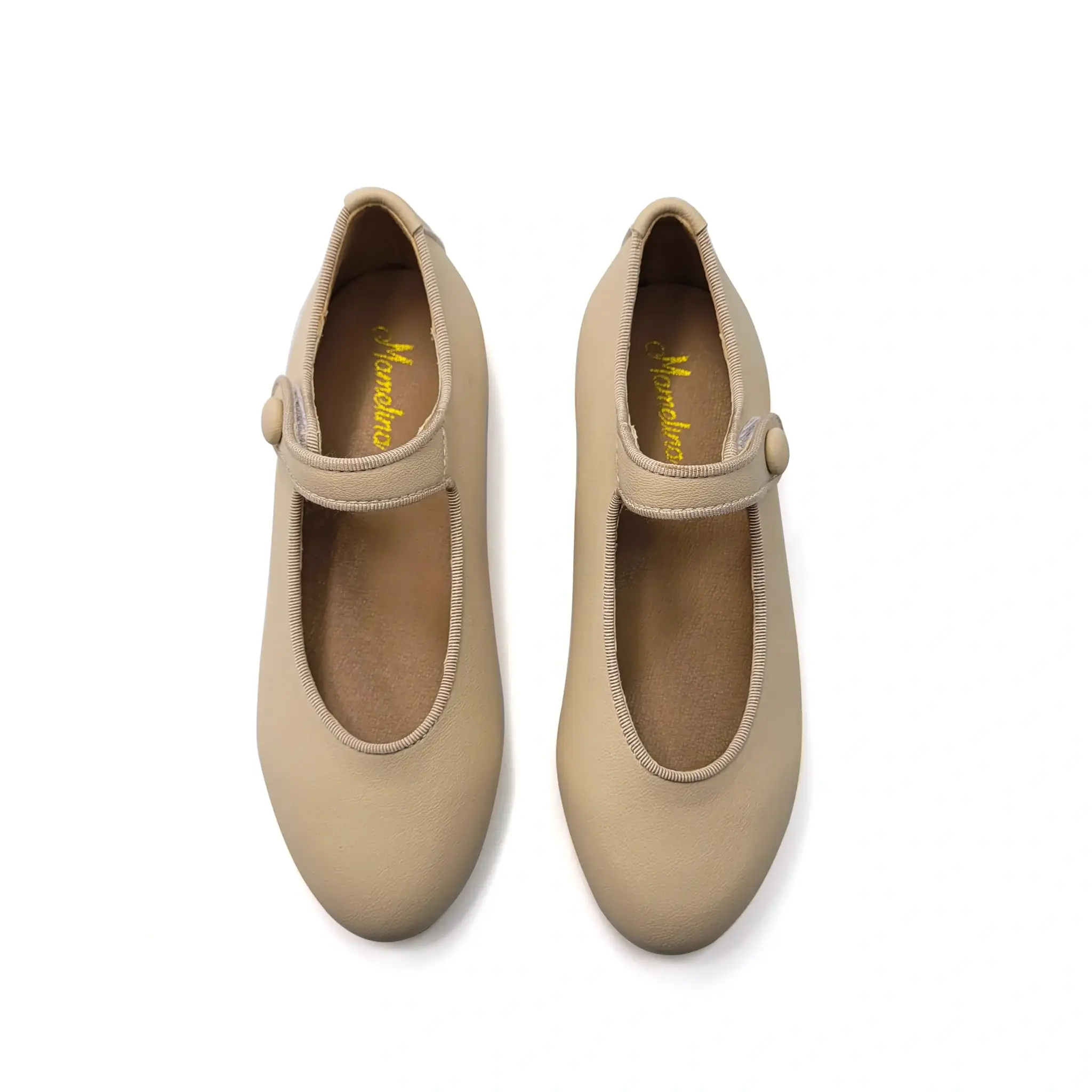 Mamelina Ivory Leather Mary Jane - Image 2