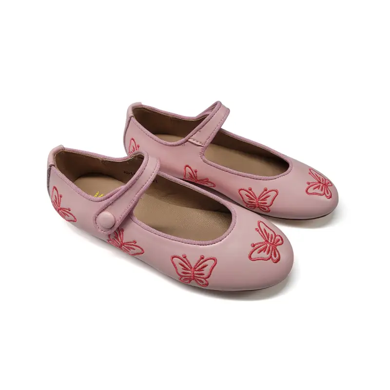 Mamelina Pink Butterfly Mary Jane - Image 2