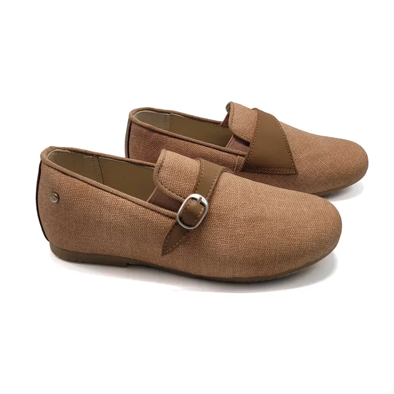 Manuela De Juan Camel Smoking Shoe S3186 Cesar
