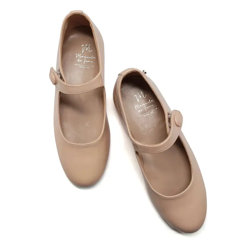 Manuela De Juan Guity Blush Patent Mary Jane - Image 3
