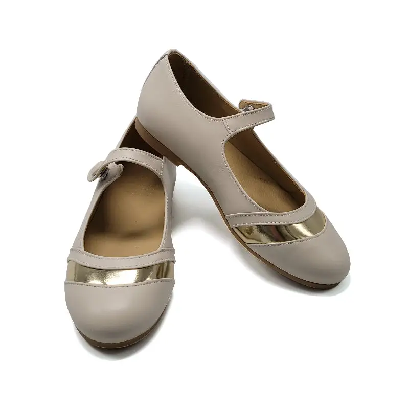 Manuela De Juan Leyni Platinum Mirror Mary Jane S3193 - Image 3