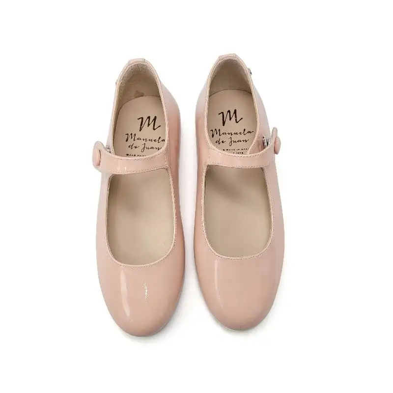 Manuela De Juan Light Pink Patent Mary Jane S2970 Guity - Image 2