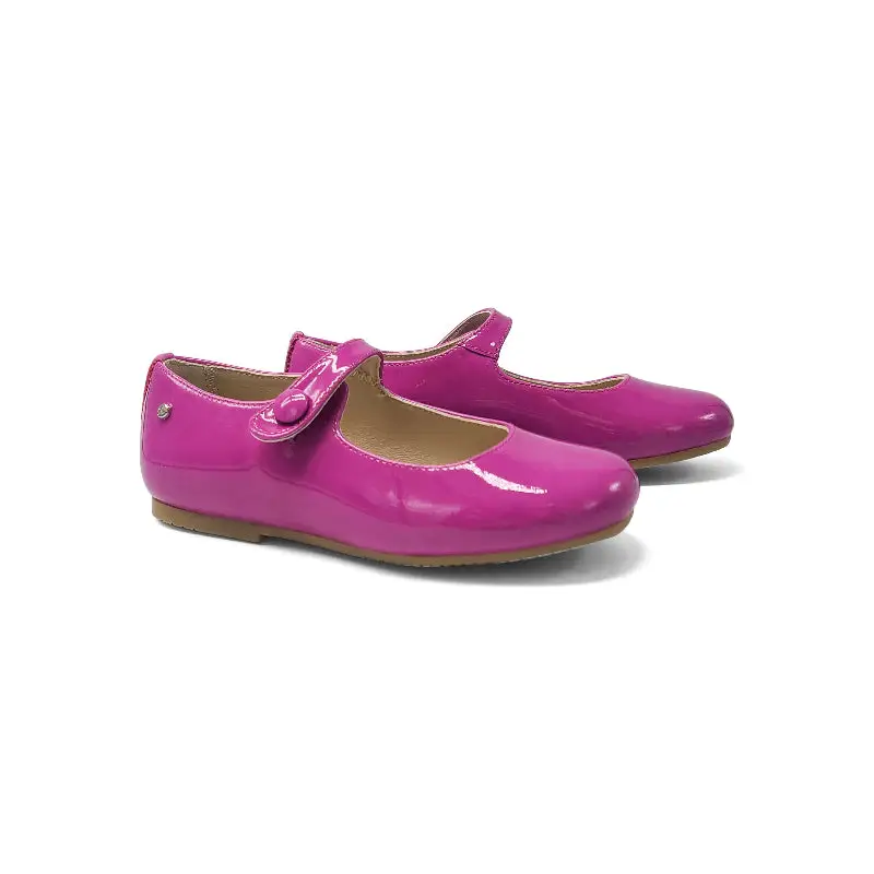 Manuela De Juan Magenta Patent Mary Jane