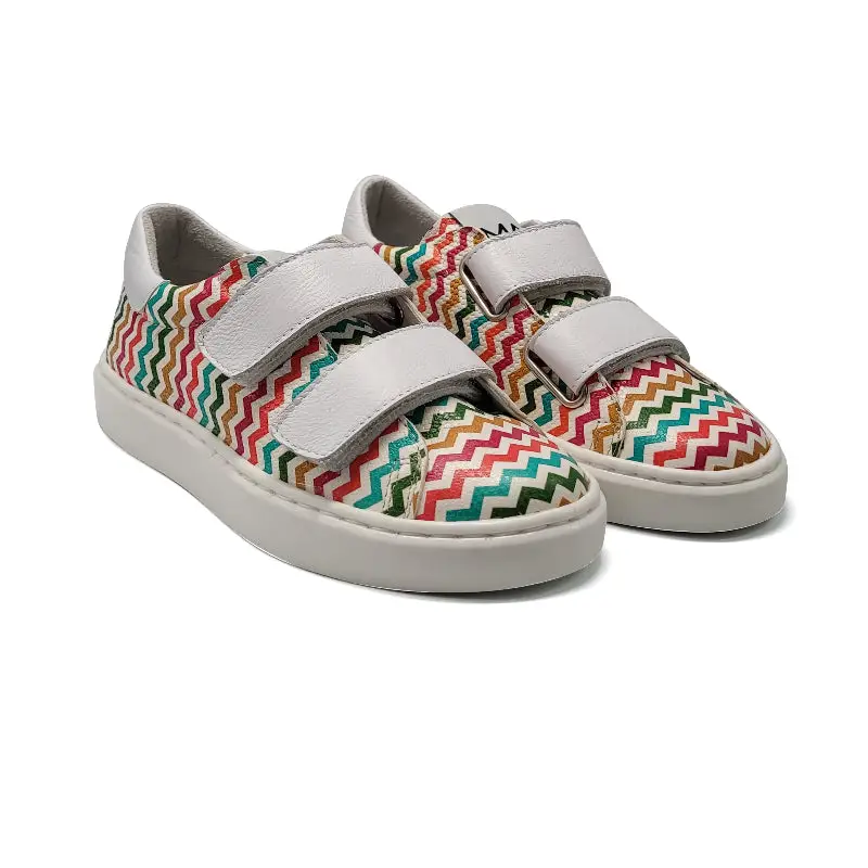 Manuela De Juan Multi Wave Velcro Sneaker C285 Northside - Image 3