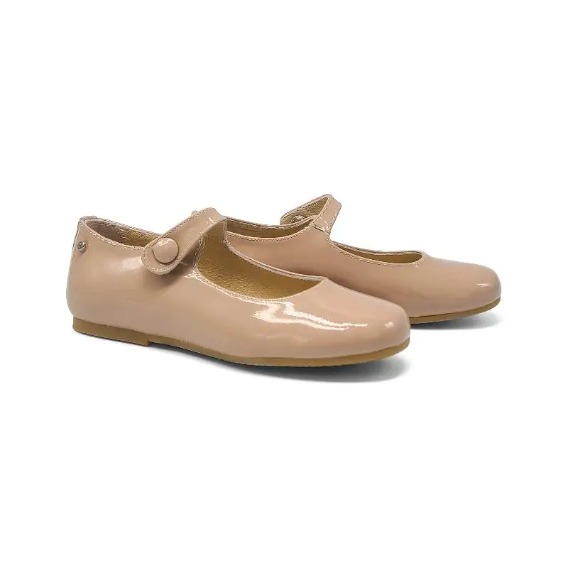 Manuela De Juan Old Rose Patent Mary Jane