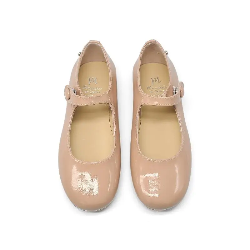 Manuela De Juan Old Rose Patent Mary Jane - Image 3