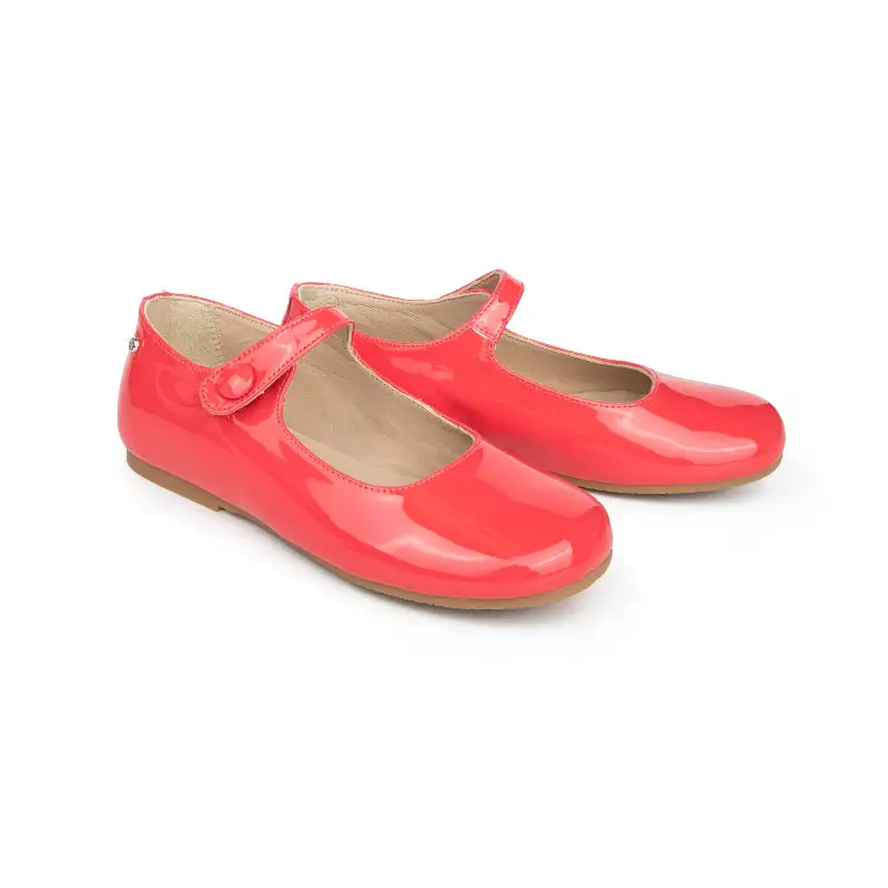 Manuela De Juan Strawberry Patent Leather Mary Jane - Image 2