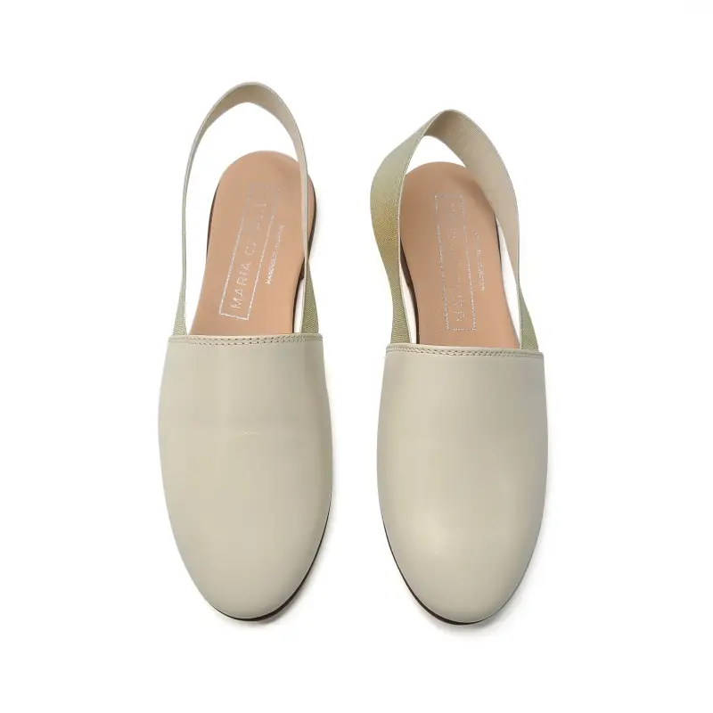 Maria Catalan Ivory Gold Slingback - Image 2
