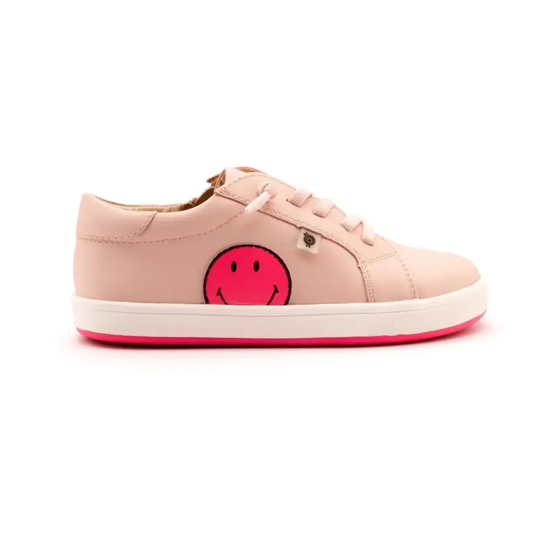 Oldsoles Pink Smile No tie Sneaker