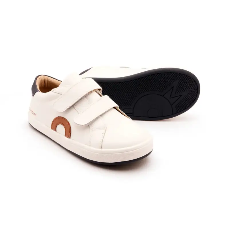 Oldsoles Snow Tan Velcro Sneaker - Image 3