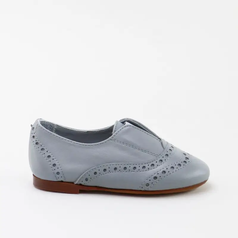 Papanatas Grey Oxford Slip On