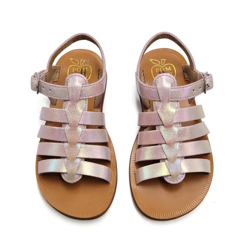 Pom D'Api Emma Iridescent Sandal - Image 2