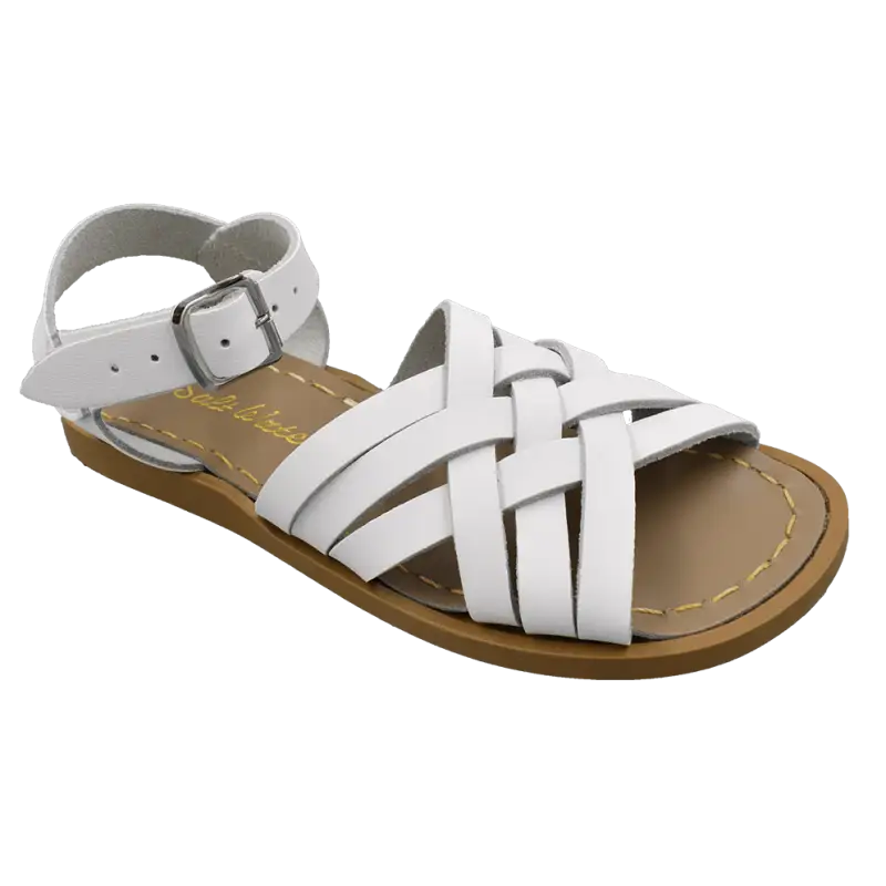 Salt Water Retro White Sandal - Image 2
