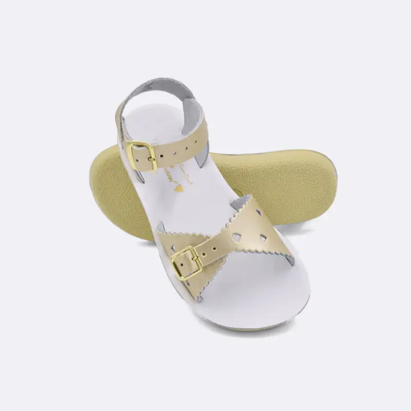 Salt Water Sweetheart Gold Sandal - Image 3
