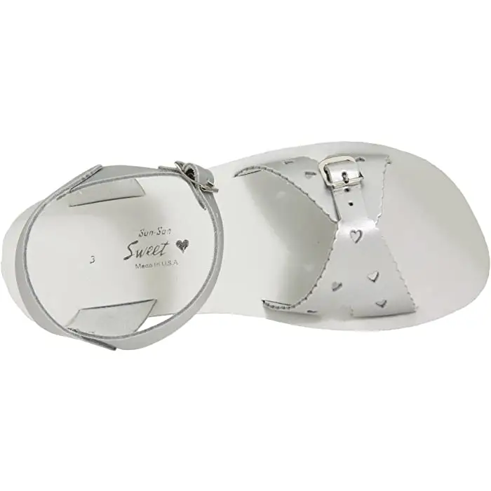 Salt Water Sweetheart Silver Sandal - Image 2