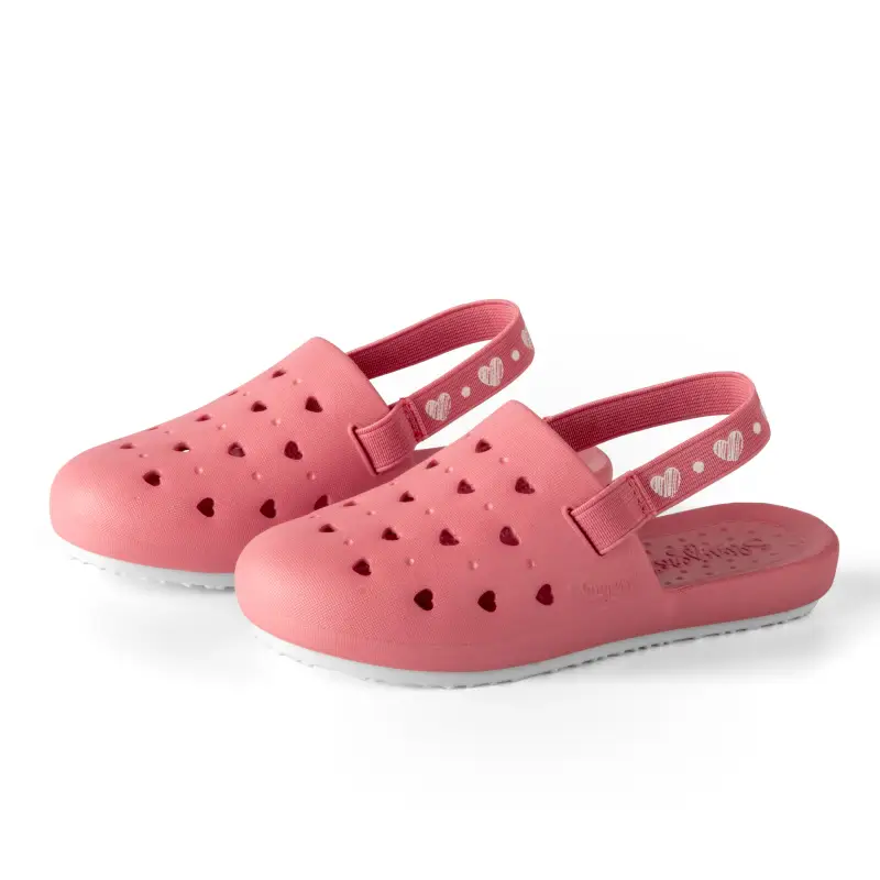 Slingers Sweetkids Mauve Hearts Water Shoe