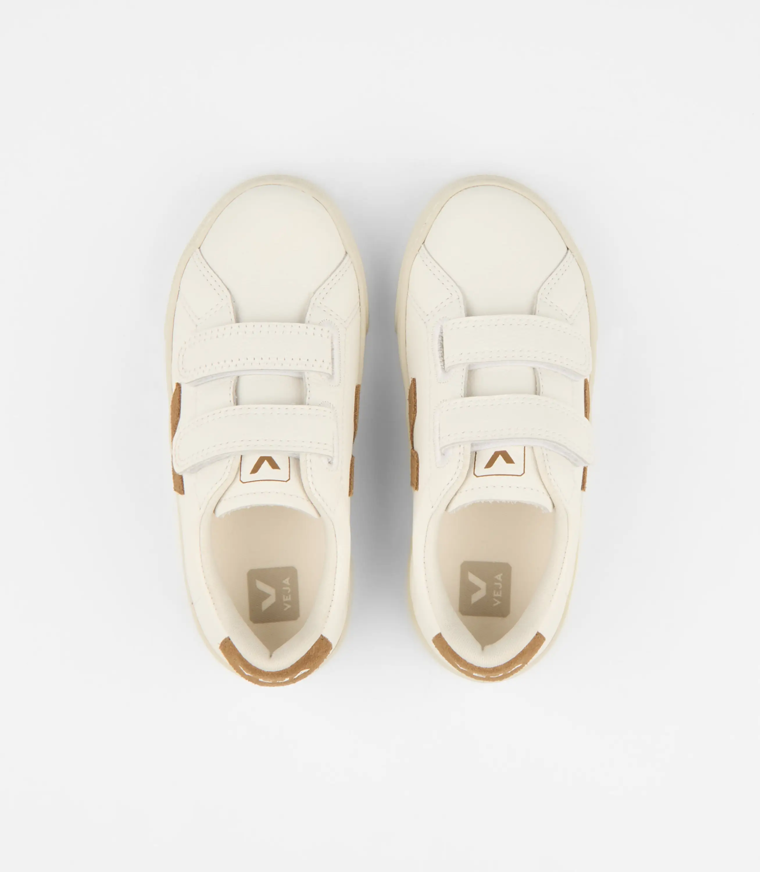Veja White Tent Velcro Sneaker - Image 4